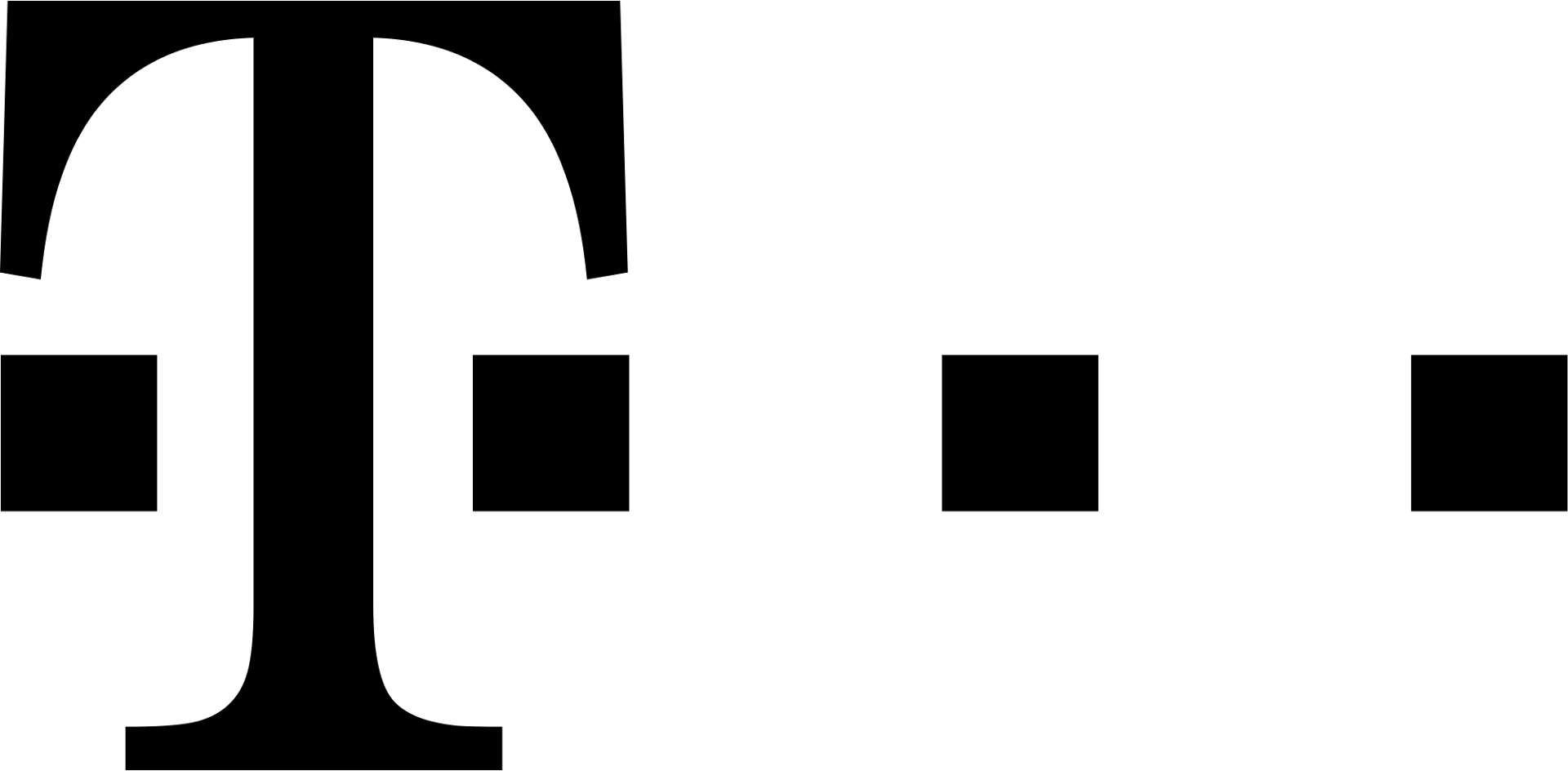black logo telekom
